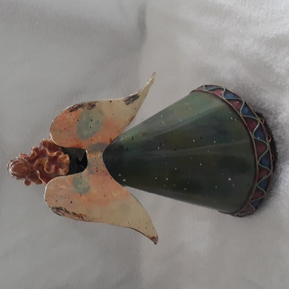 Vintage Rustic Metal Angel. - Picture 3 of 6